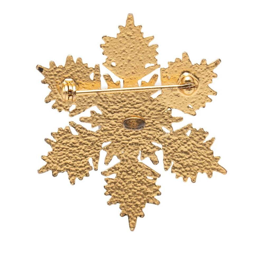 CHANEL Gold Logo Brooch - Picture 2 of 3
